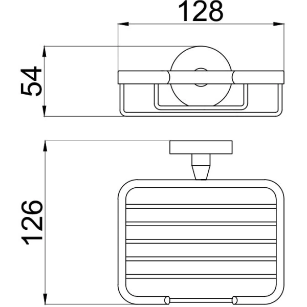 Мыльница Allen Brau Priority 6.31004-GB брашированное золото