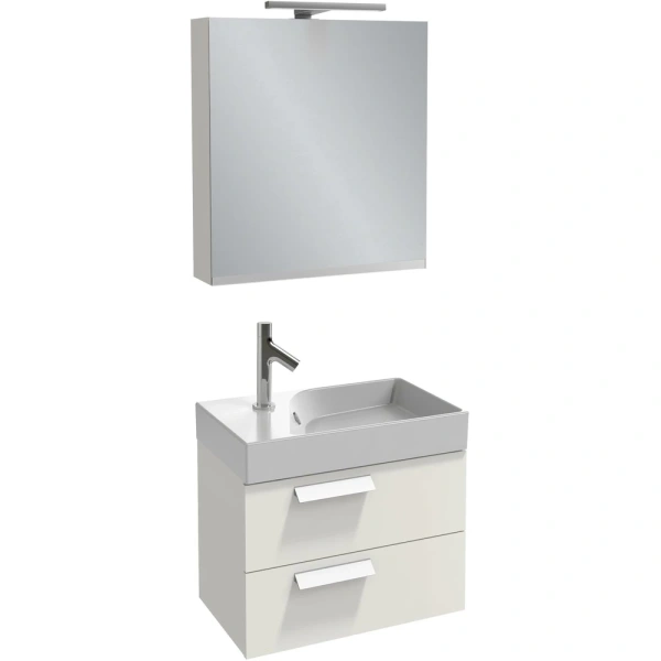 раковина накладная jacob delafon rythmik exq112-z-00 60 см